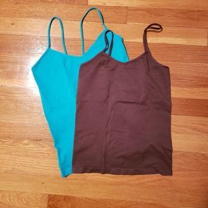 Stretchy layering tank tops